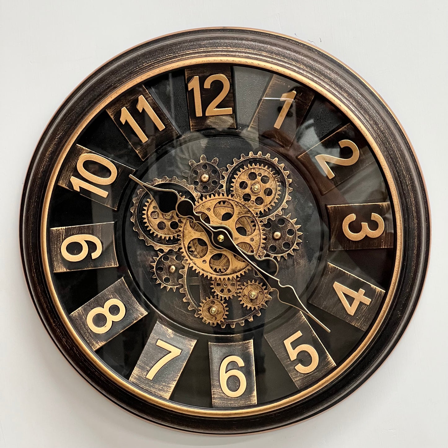 3D GEAR WALL CLOCK NEW SHAPE