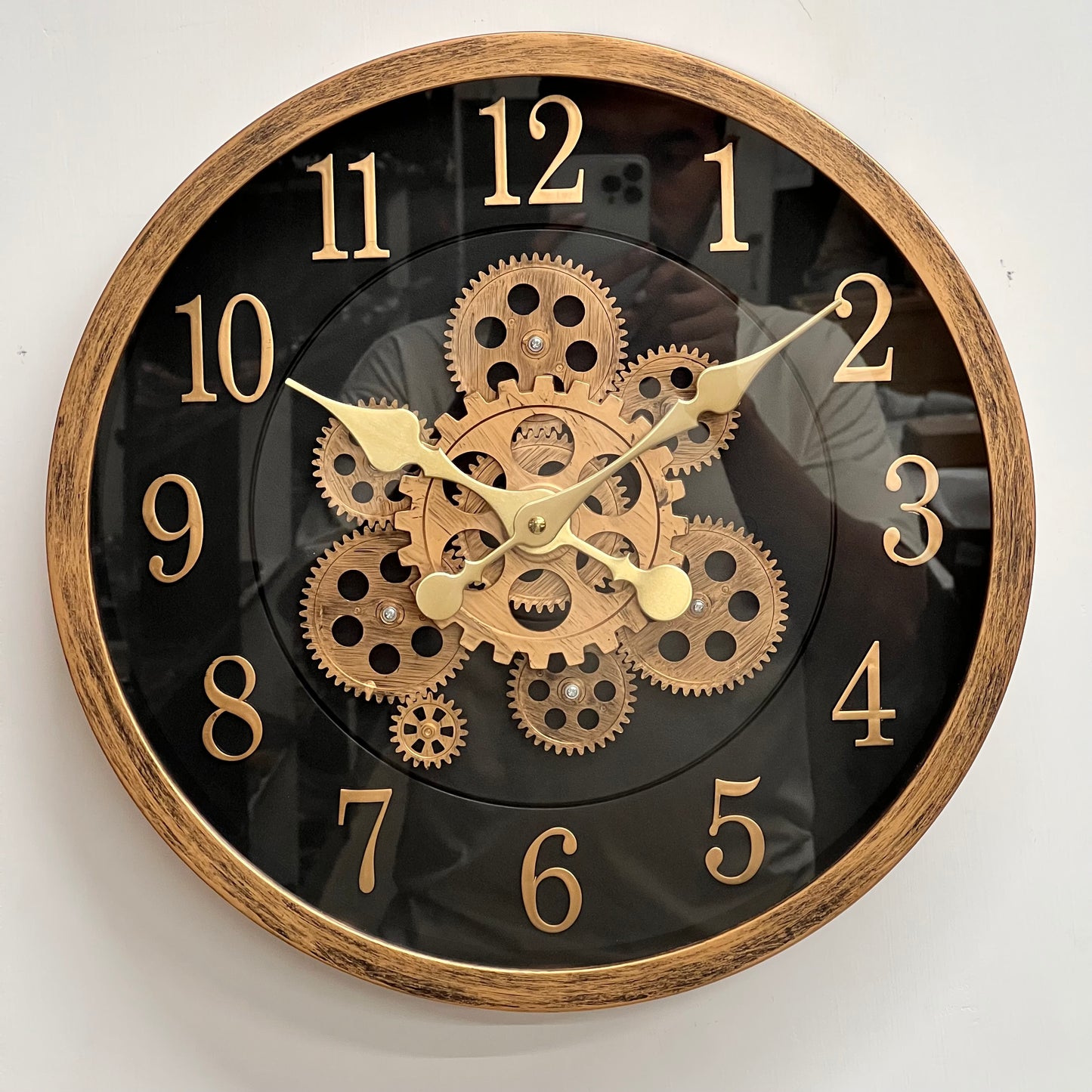 NUMERIC GEAR WALL CLOCK