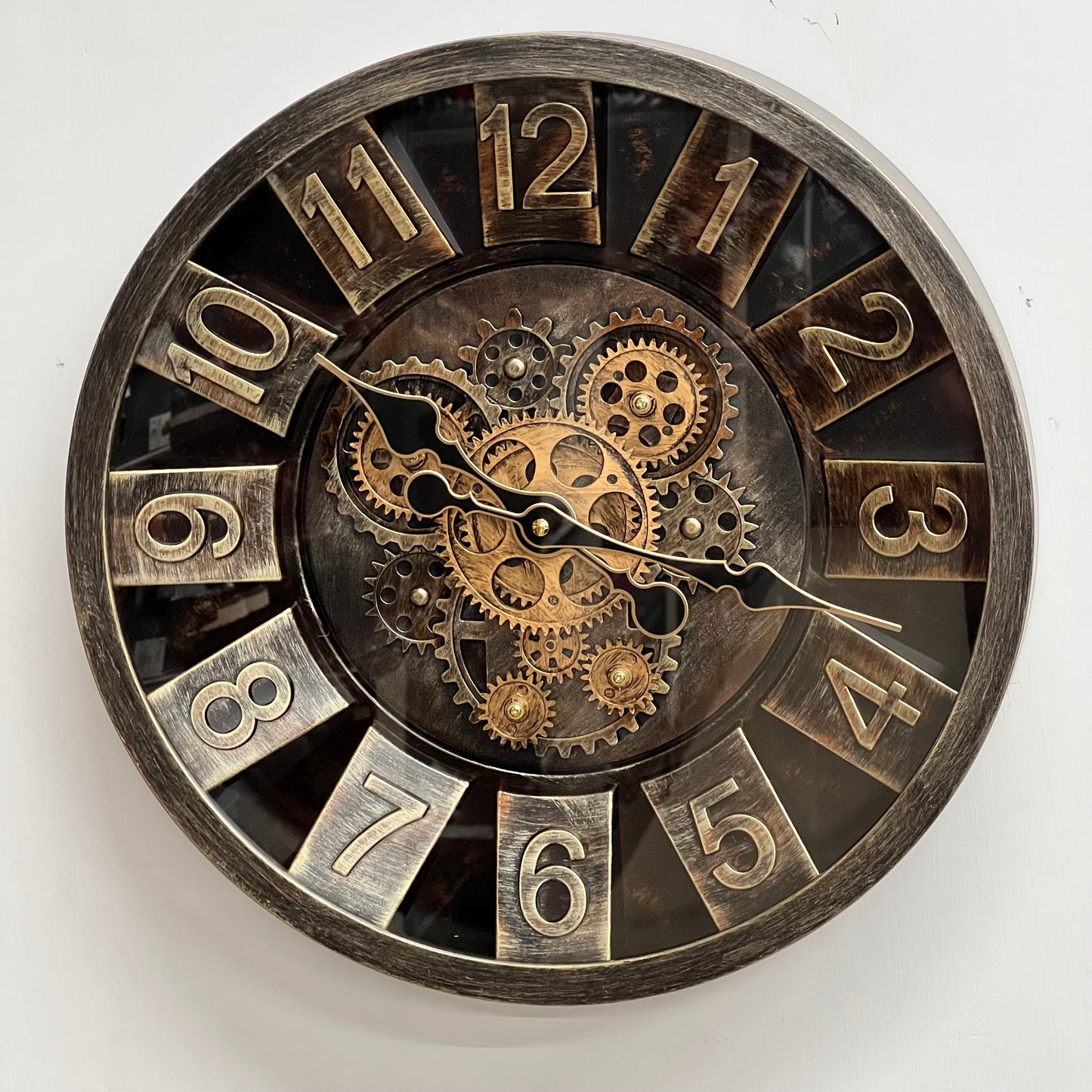 3D IMP GEAR WALL CLOCK