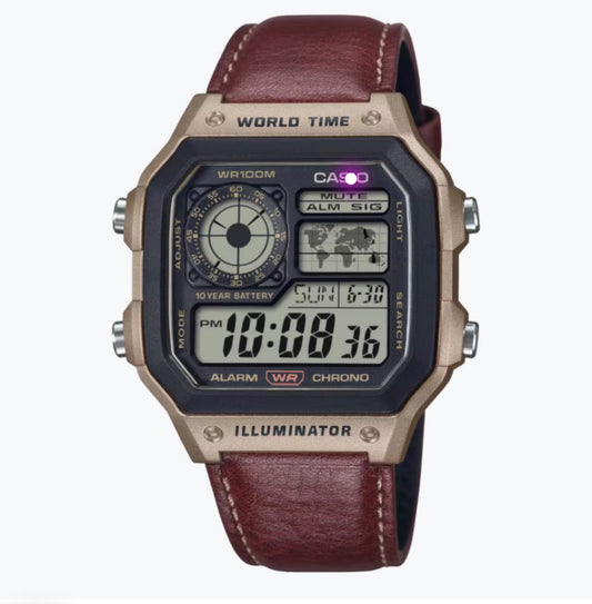 LEATHER STRAP VINTAGE WATCH