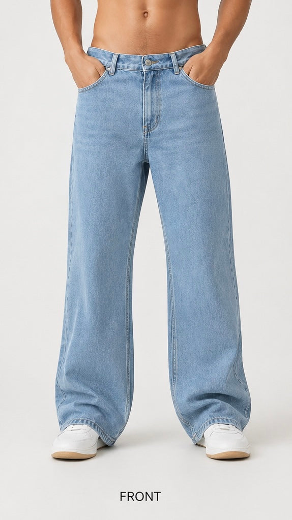 Baggy Wide Leg Jeans