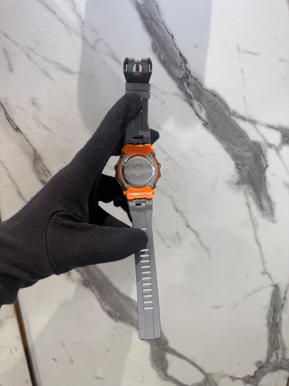 Z&Y G-SHOCK Men’s Digital Sports Watch – Orange & Grey